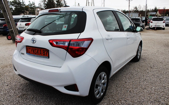 Toyota Yaris cena 57900 przebieg: 61000, rok produkcji 2020 z Margonin małe 436